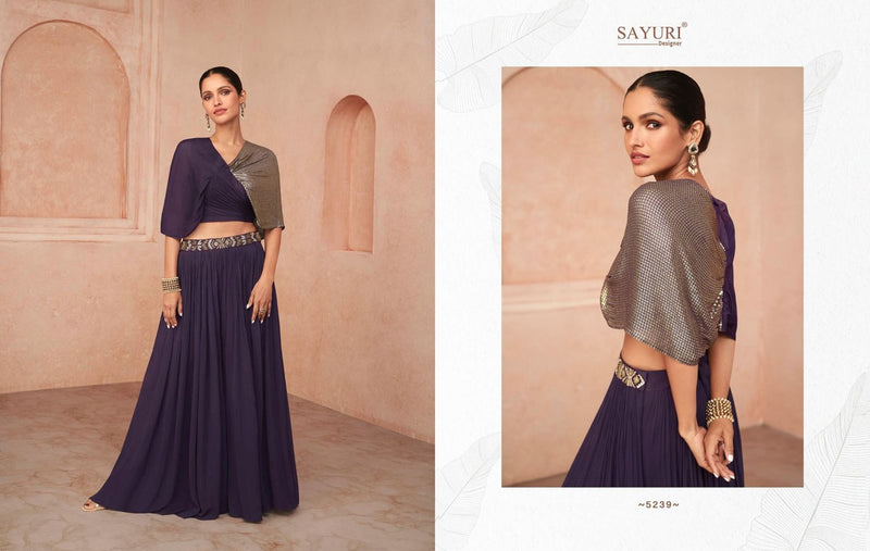 Sayuri Designer Trendy Georgette With Heavy Modern Designer Ready Made Suits