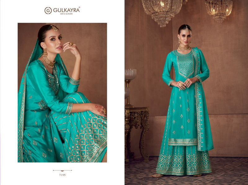 Gulkayra Designer Vaani Georgette Heavy Embroidery Work Fancy Partywear Kurti