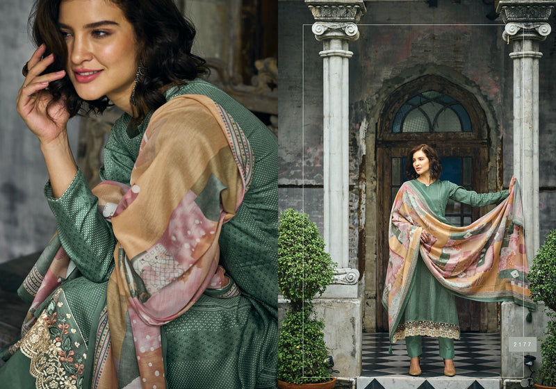 Sadhana Fashion Sufiyana Jam Silk Digital Print With Fancy Embroidery Work Suits