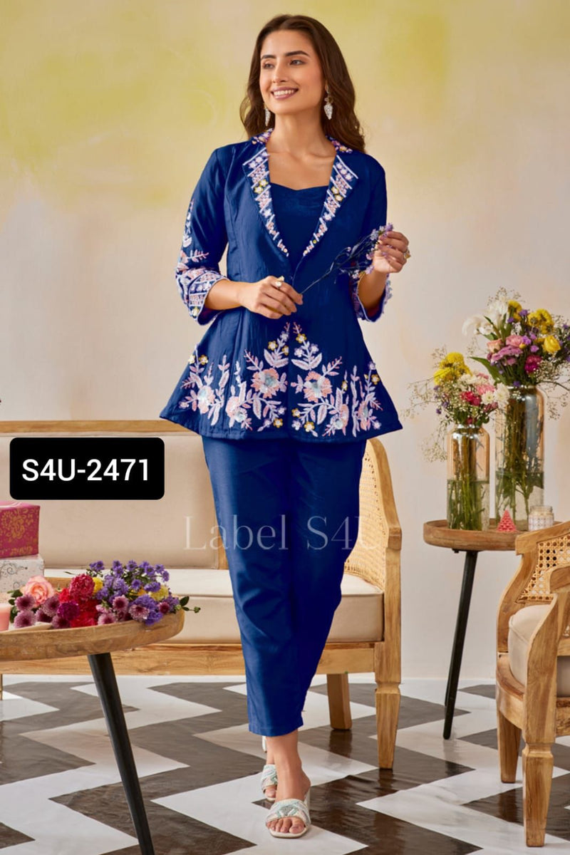 S4u Shivali Dno 2471 Fancy Stylish Party Wear Designer Kurti