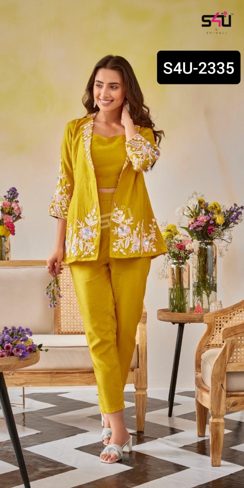 S4u Shivali Dno 2335 Fancy Stylish Party Wear Designer Kurti