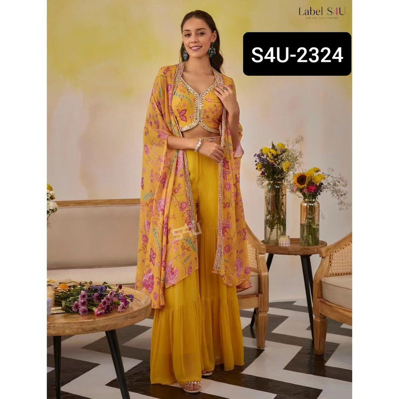 S4u Shivali Dno 2324 Fancy Stylish Party Wear Designer Kurti