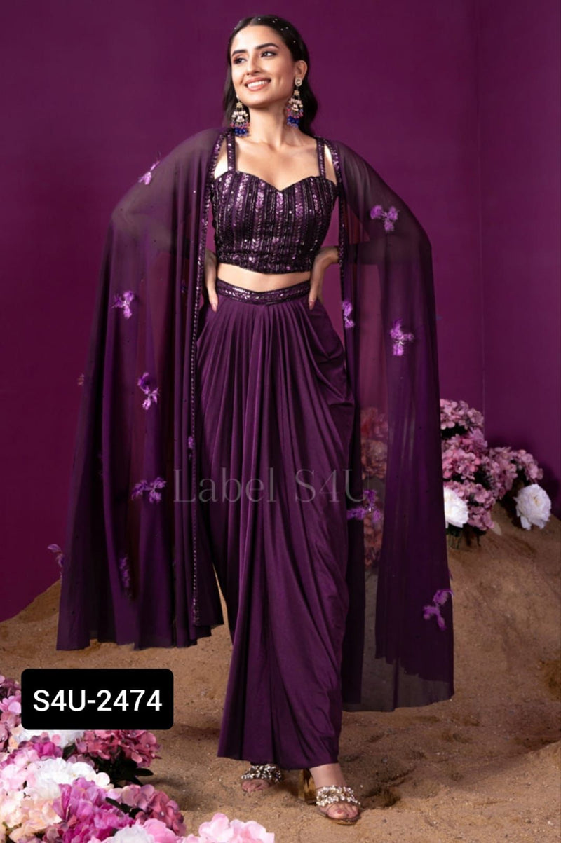 S4u Shivali Dno 2474 Fancy Stylish Party Wear Designer Kurti