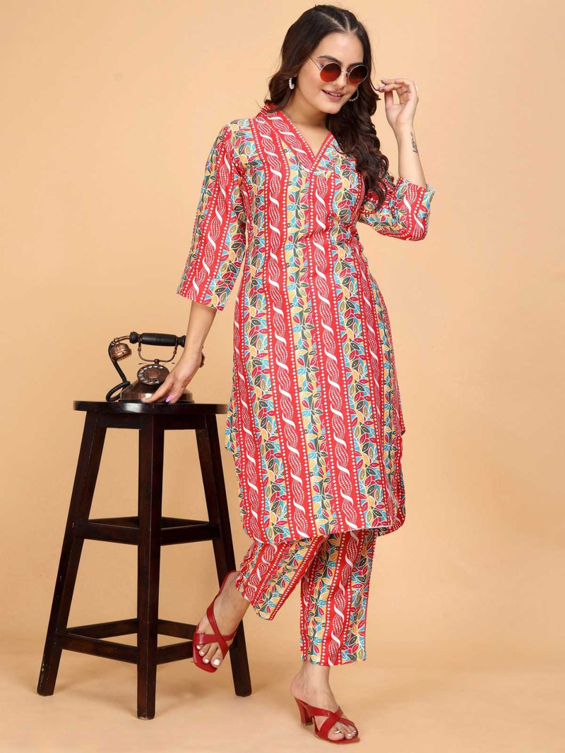 P R Clothing Aarika D Jam With Digital Print Fancy Designer Kurti Set