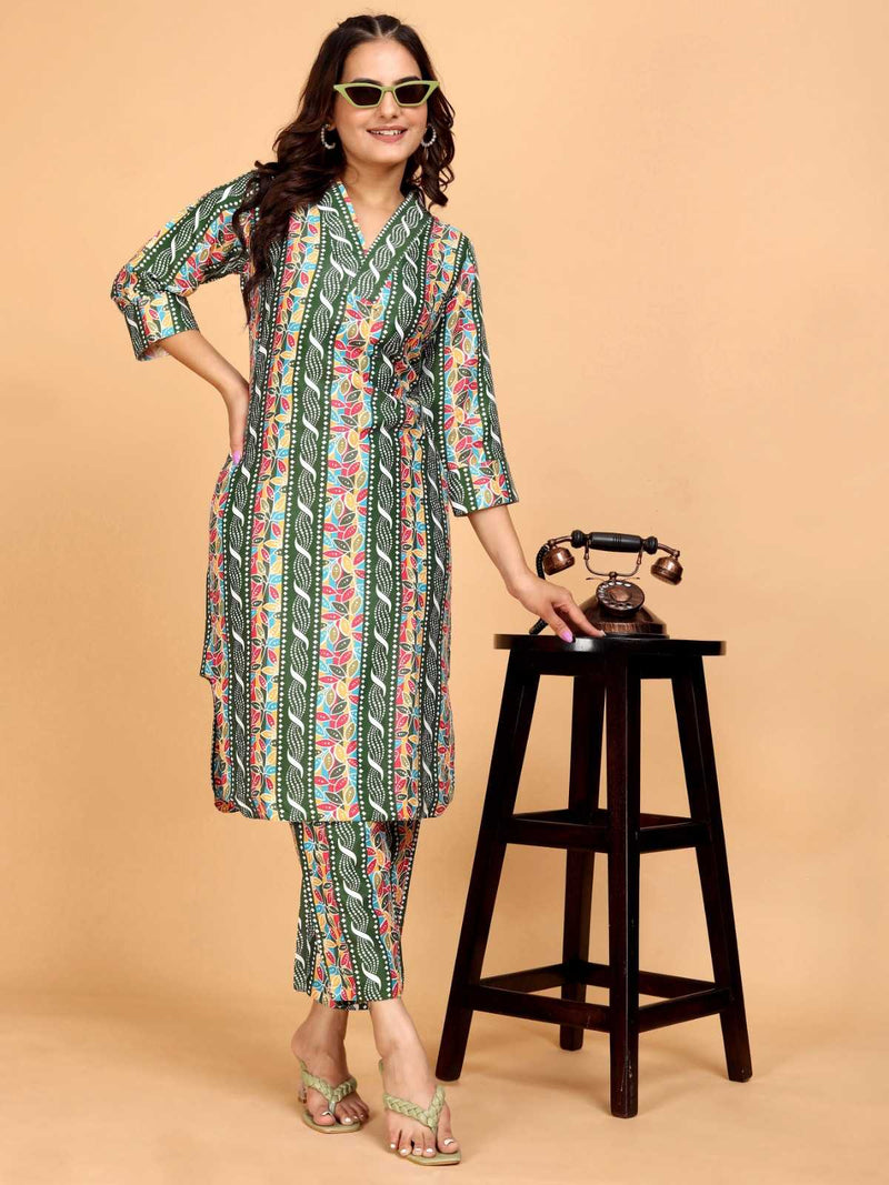 P R Clothing Aarika D Jam With Digital Print Fancy Designer Kurti Set
