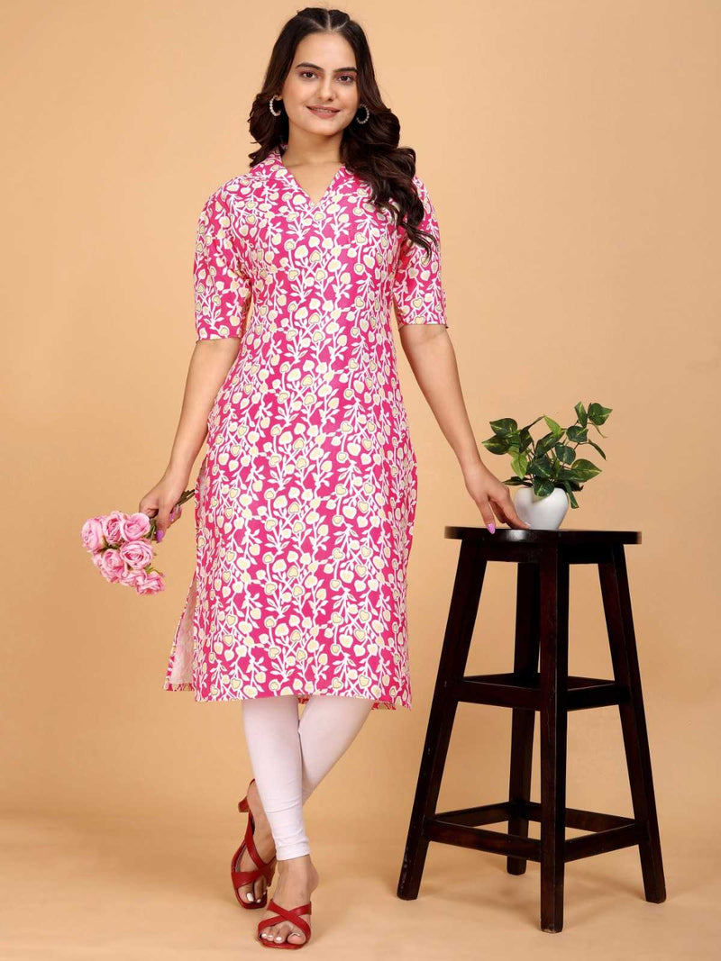 P R Clothing Prisha D Jam Daily Wear Readymade Kurti With Bottom