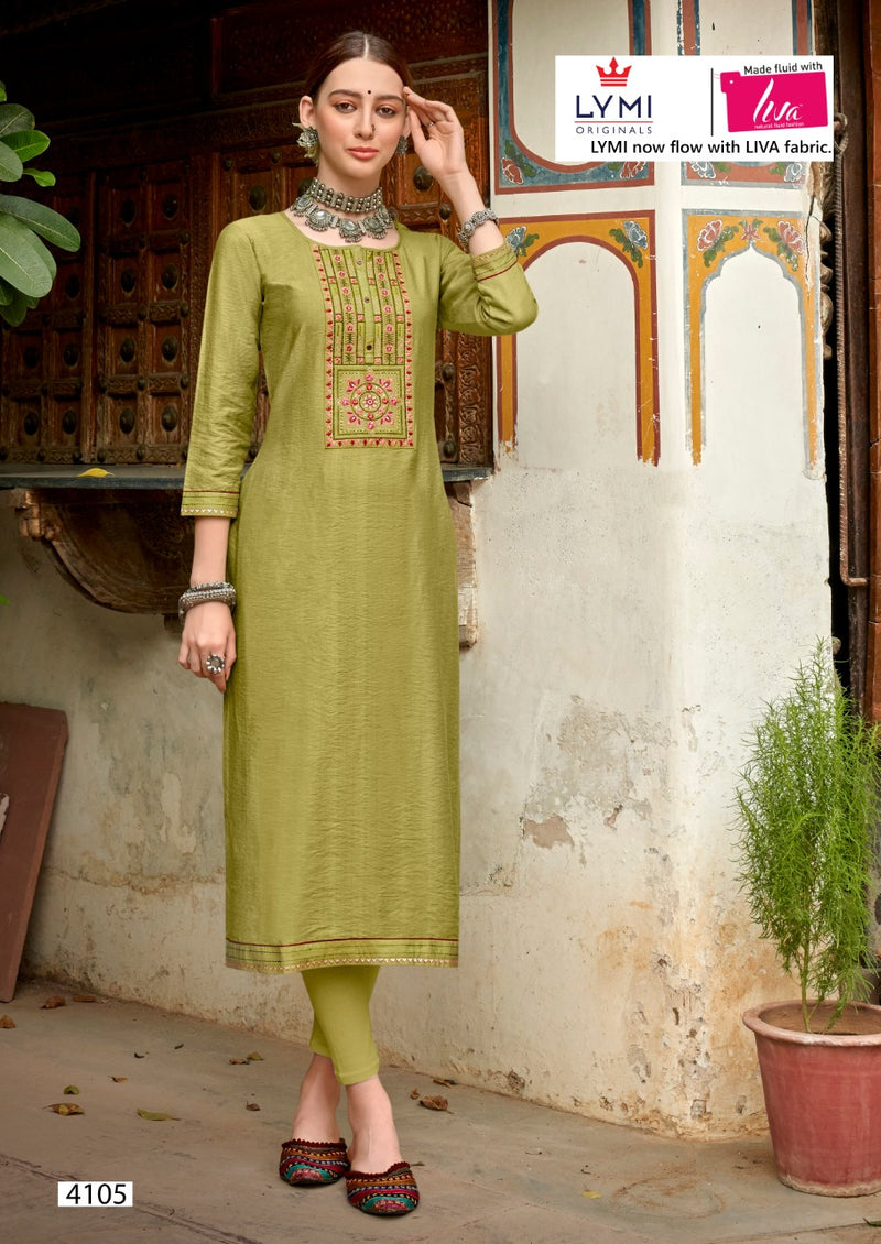 Rangoon Aaina Vol 4 Viscose With Fancy Embroidery Work Kurtis