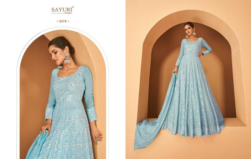 Sayuri Aariya Georgette Designer Fancy Suit With Dupatta