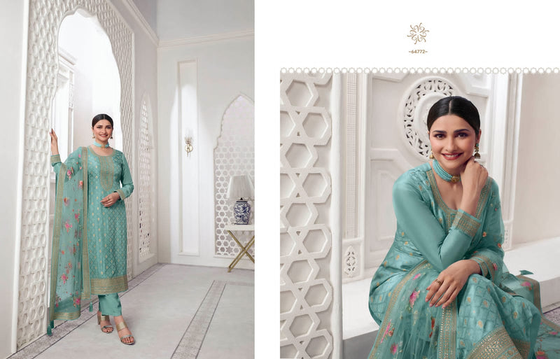 Vinay Fashion Kuleesh Aarzoo Vol 3 Dola Jacquard Designer Suits