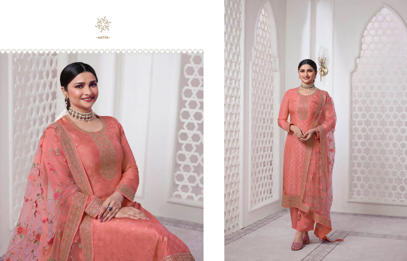 Vinay Fashion Kuleesh Aarzoo Vol 3 Dola Jacquard Designer Suits