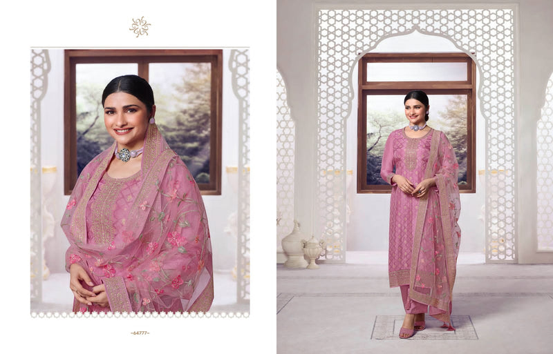 Vinay Fashion Kuleesh Aarzoo Vol 3 Dola Jacquard Designer Suits