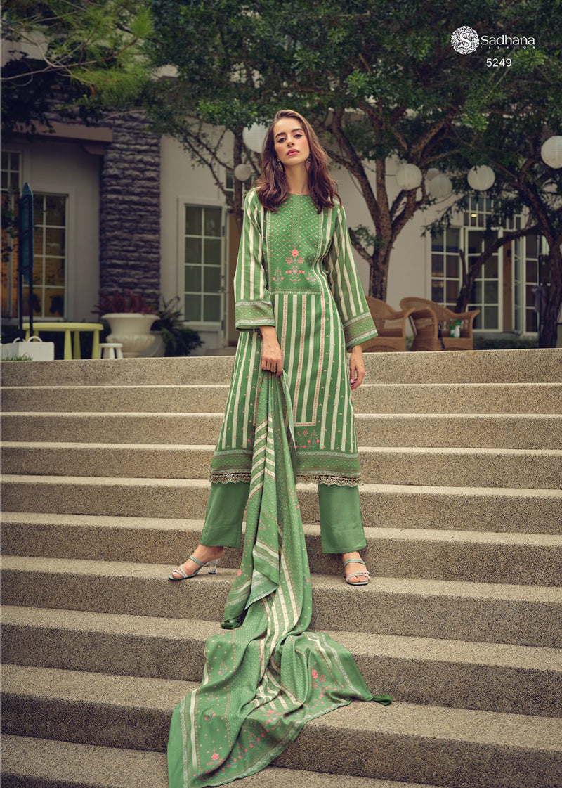 Sadhna Fashion Aasaib Pashmina With Digital Print Winter Wear Suit Collection