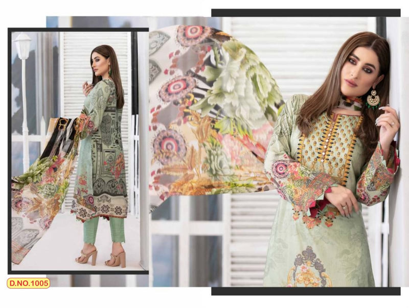 Agha Noor Aayat Vol 1 Lawn Cotton Digital Printed Fancy Salwar Kameez