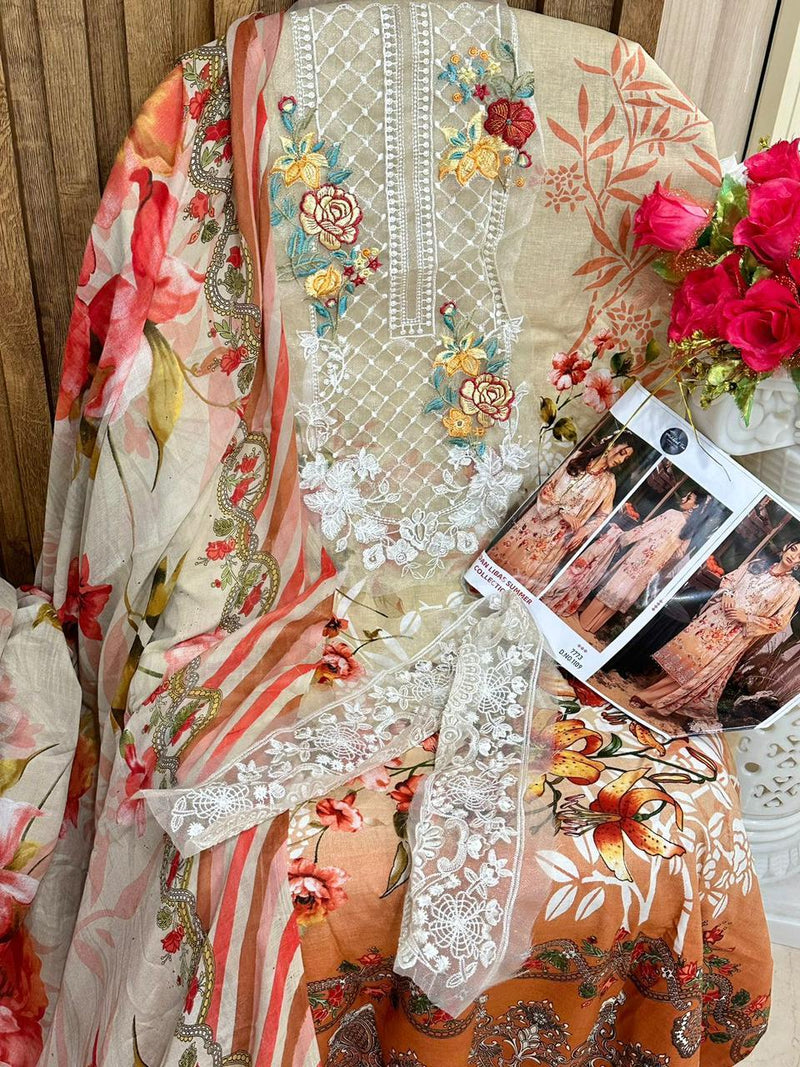 Mehboob Tex Adan Libaas Summer Nx Cotton Print With Fancy Patch Embroidery Designer Salwar Kameez