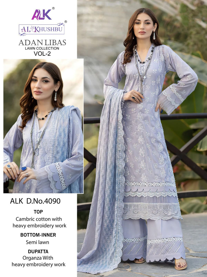 Al Khushbu Adan Libas Vol 2 Cotton With Heavy Embroidered Pakistani Suits