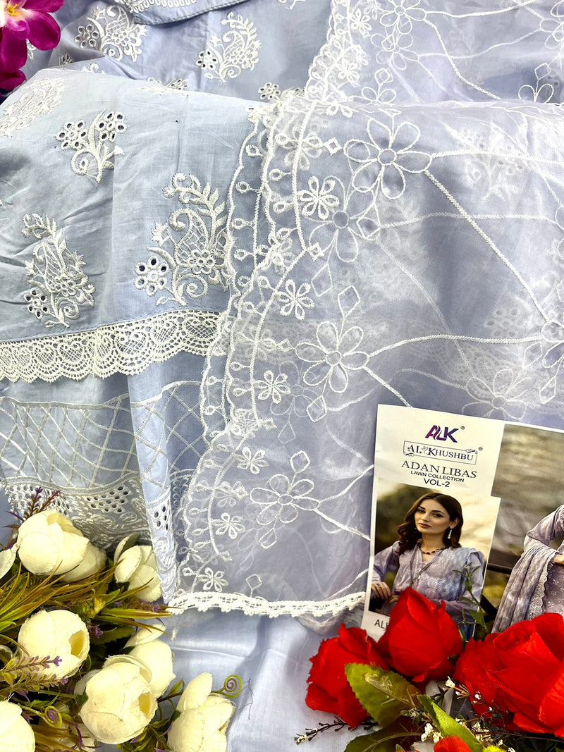 Al Khushbu Adan Libas Vol 2 Cotton With Heavy Embroidered Pakistani Suits