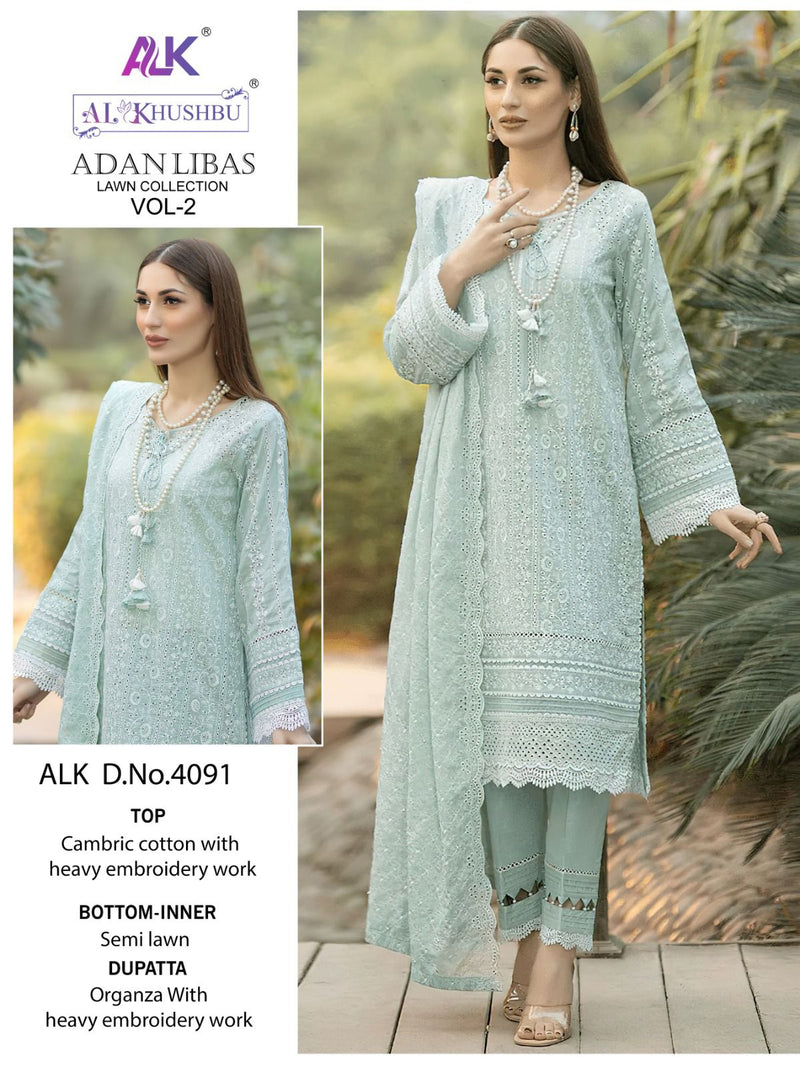 Al Khushbu Adan Libas Vol 2 Cotton With Heavy Embroidered Pakistani Suits