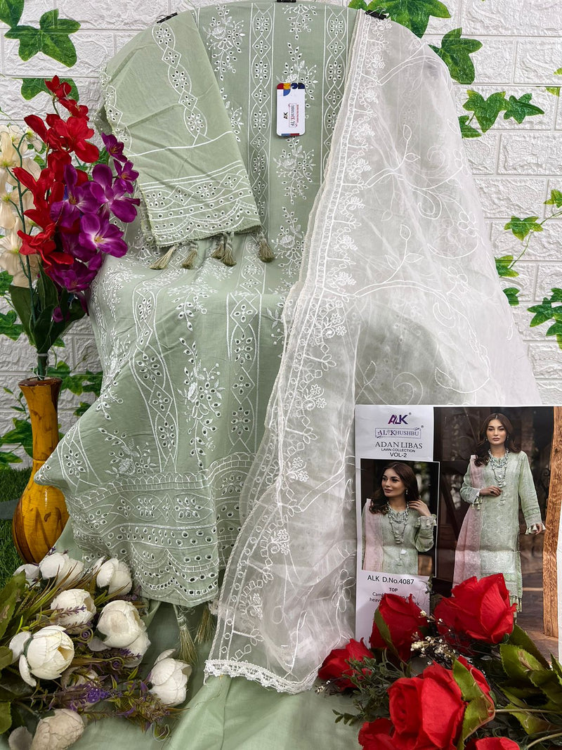 Al Khushbu Adan Libas Vol 2 Cotton With Heavy Embroidered Pakistani Suits