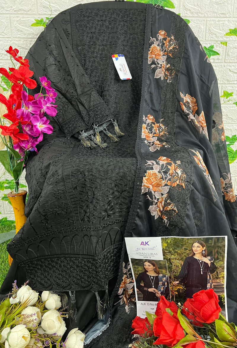 Al Khushbu Adan Libas Vol 2 Cotton With Heavy Embroidered Pakistani Suits