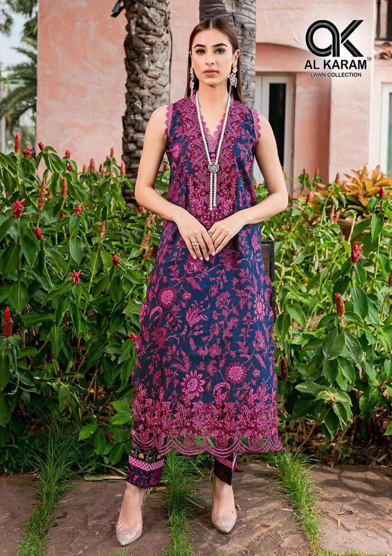 Al Karam Adans Libas Exclusive Collection Cotton Embroidery Suits