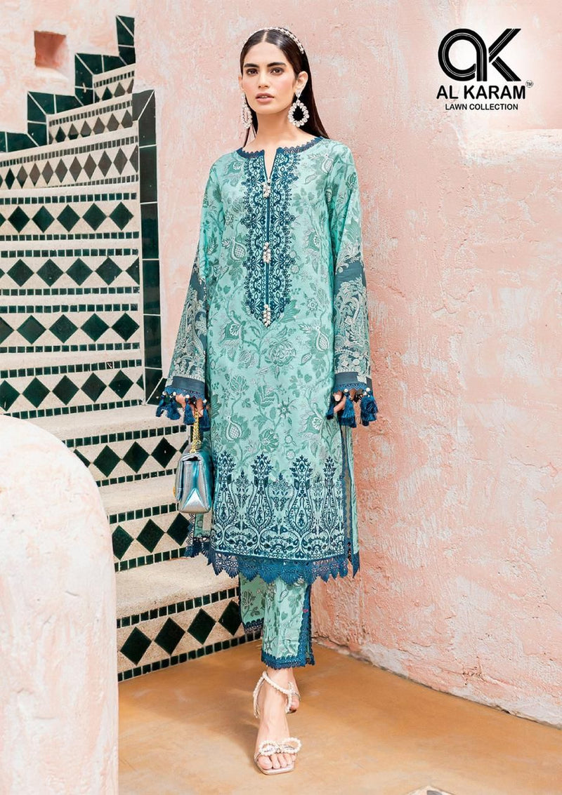 Al Karam Adans Libas Exclusive Collection Cotton Embroidery Suits