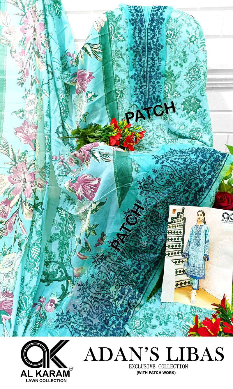 Al Karam Adans Libas Exclusive Collection Cotton Embroidery Suits