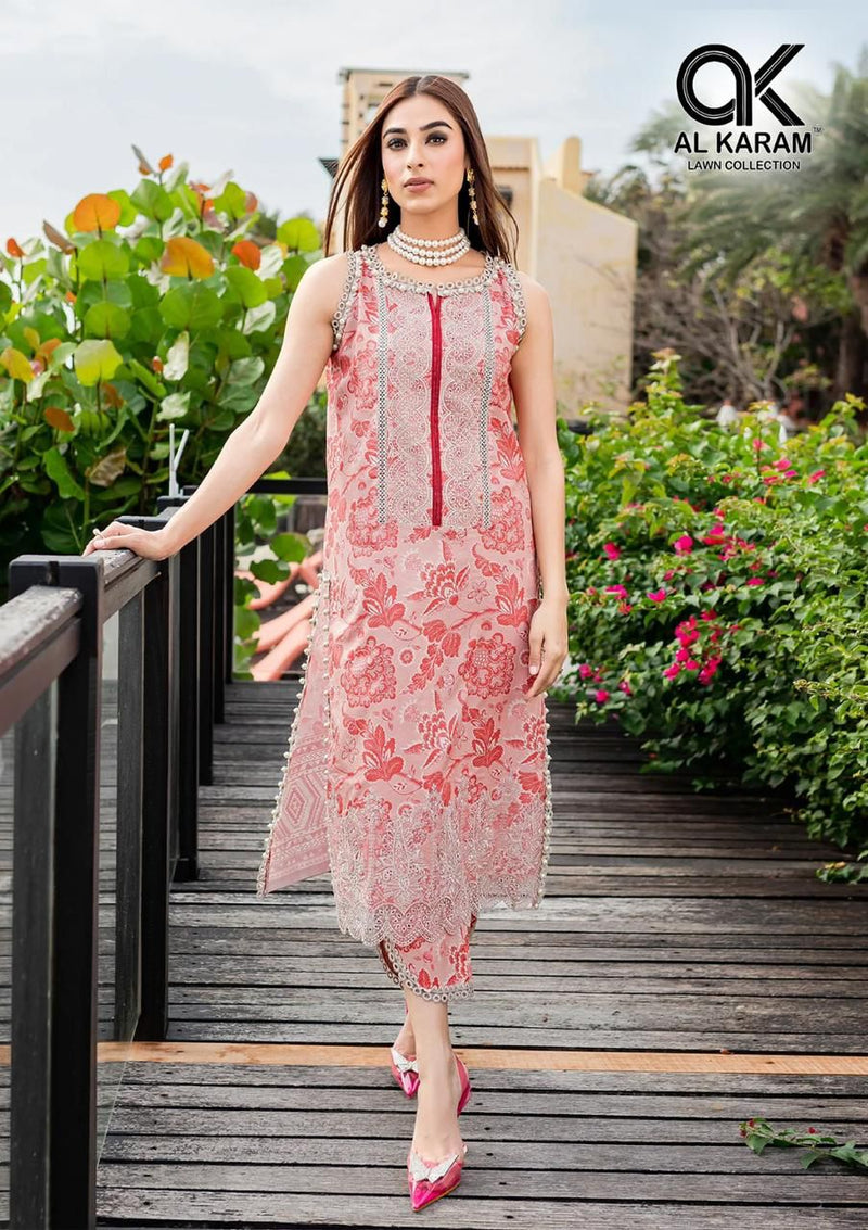 Al Karam Adans Libas Exclusive Collection Cotton Embroidery Suits