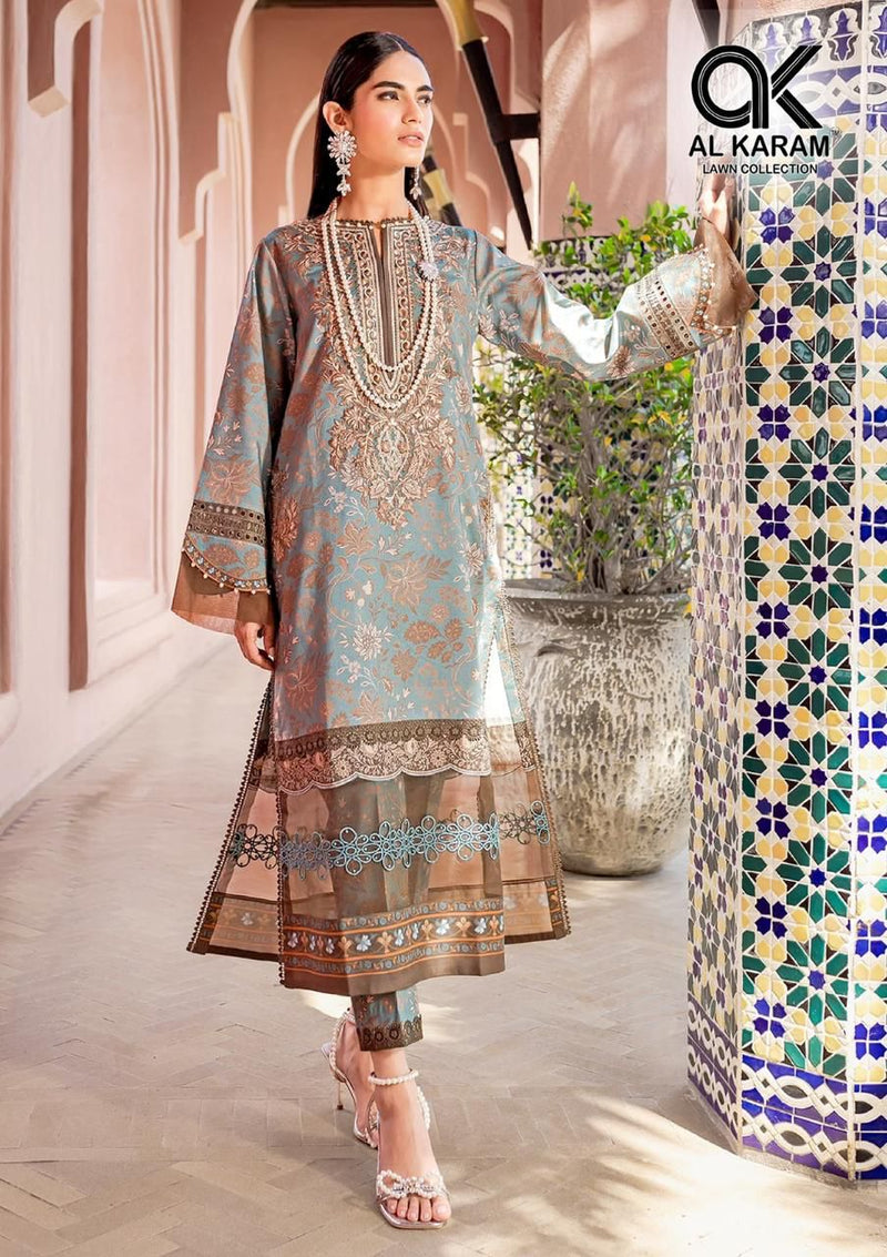 Al Karam Adans Libas Exclusive Collection Cotton Embroidery Suits