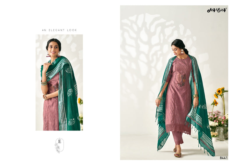 Jay Vijay Aimi Vol 2 Cotton With Fancy Embroidery Designer Suits