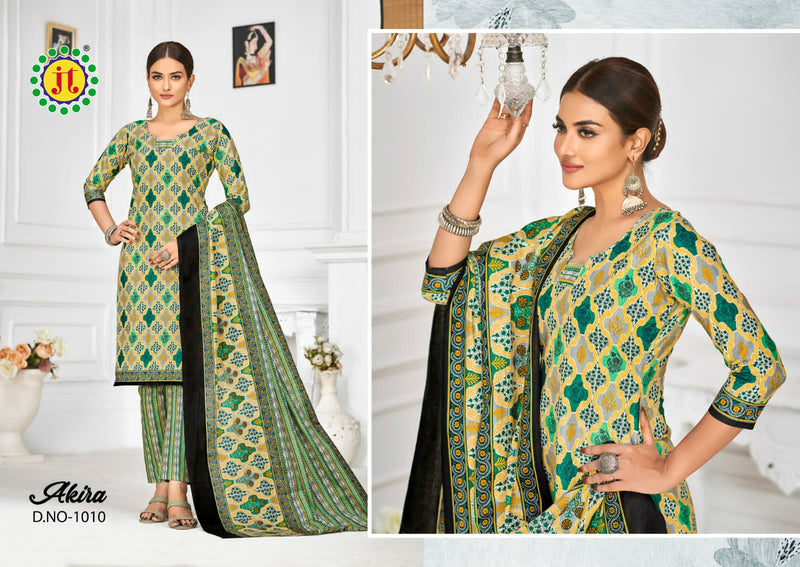 Jt Akira Vol 29 Cotton Printed Regular Wear Salwar Suit Collection