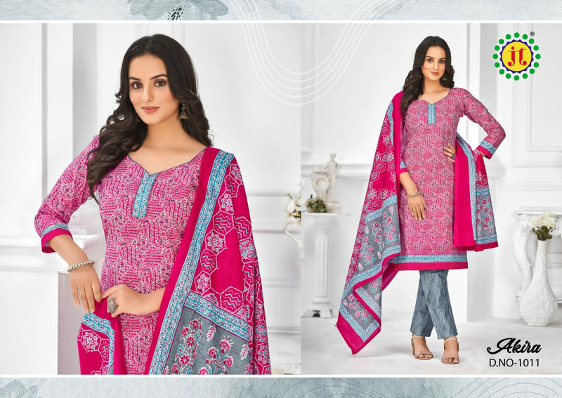 Jt Akira Vol 29 Cotton Printed Regular Wear Salwar Suit Collection