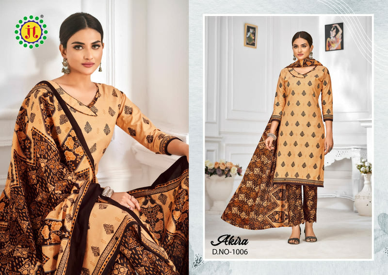 Jt Akira Vol 29 Cotton Printed Regular Wear Salwar Suit Collection