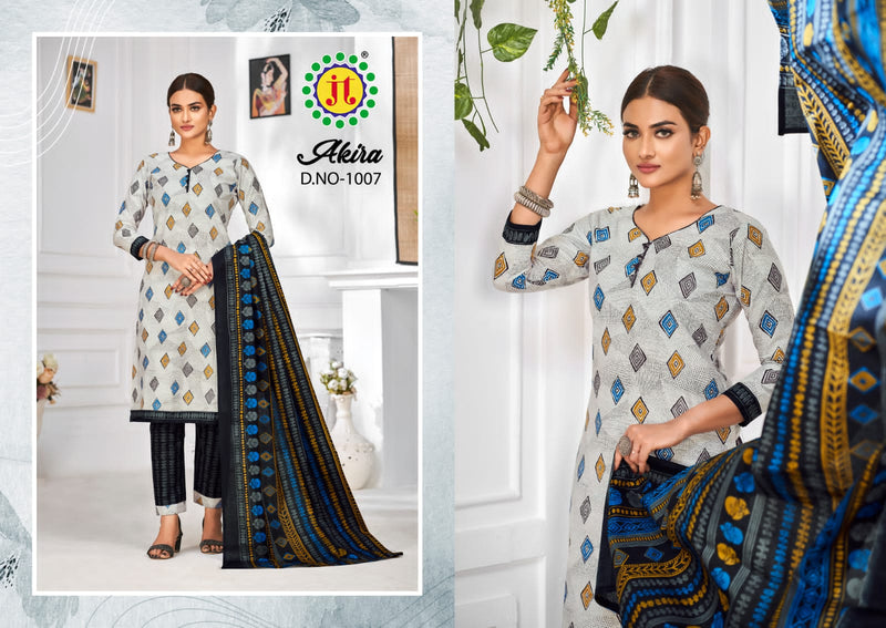 Jt Akira Vol 29 Cotton Printed Regular Wear Salwar Suit Collection