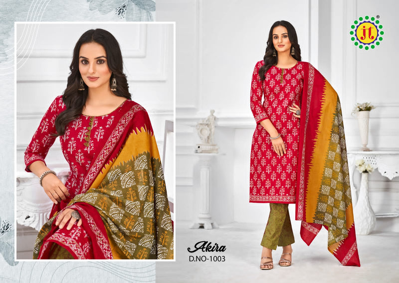 Jt Akira Vol 29 Cotton Printed Regular Wear Salwar Suit Collection