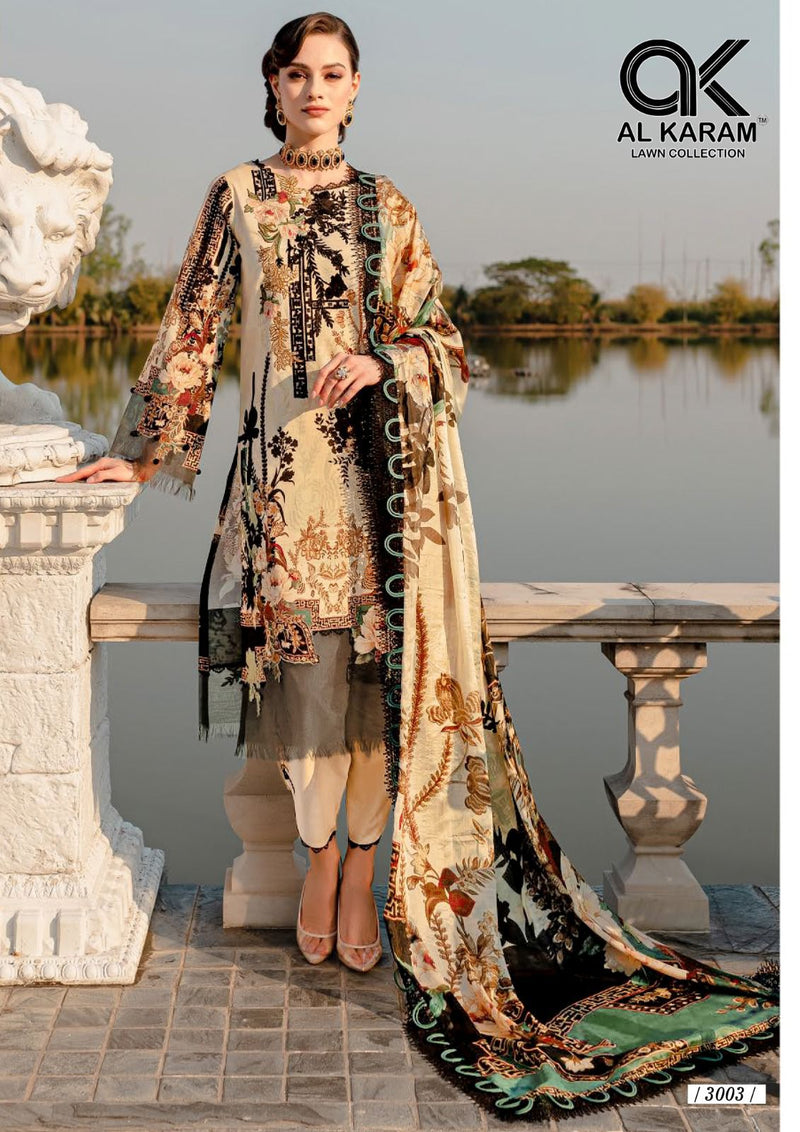 Al Karam Queens Court Vol 3 Cambric Designer Pakistani Salwar Kameez