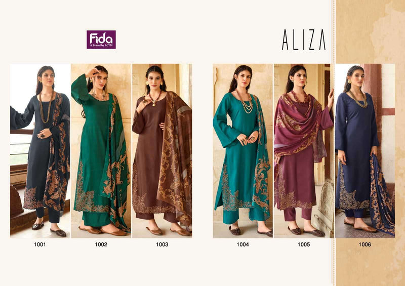 Fida Aliza Vol 1 Viscose Digital Printed Casual Wear Salwar Suit Collection