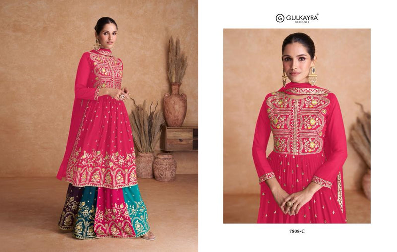 Gulkayra Designer Almirah Georgette Designer Suits Collection