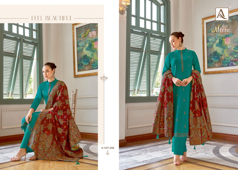 Alok Suits Meera Edition Vol 12 Jam Cotton Fancy Salwar Suits
