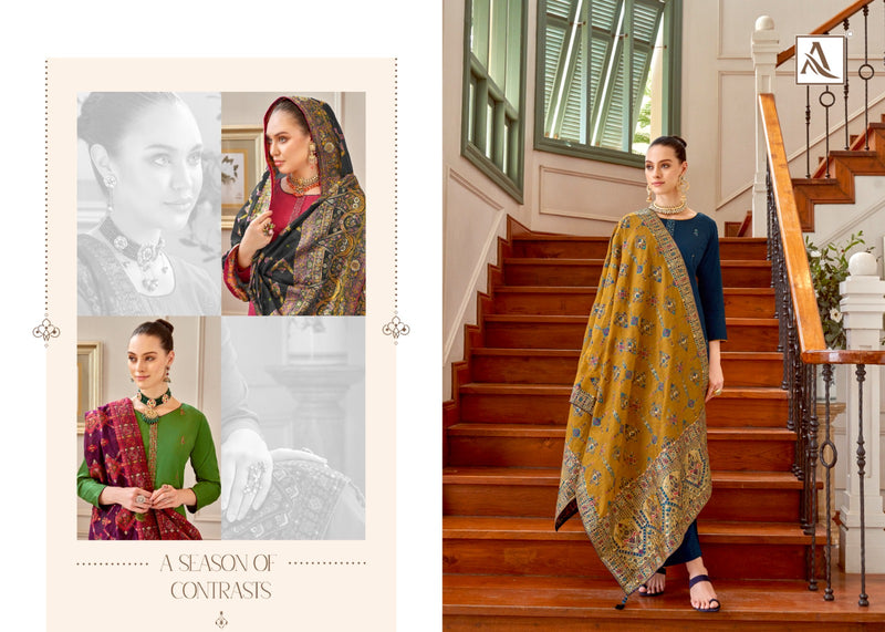 Alok Suits Meera Edition Vol 12 Jam Cotton Fancy Salwar Suits