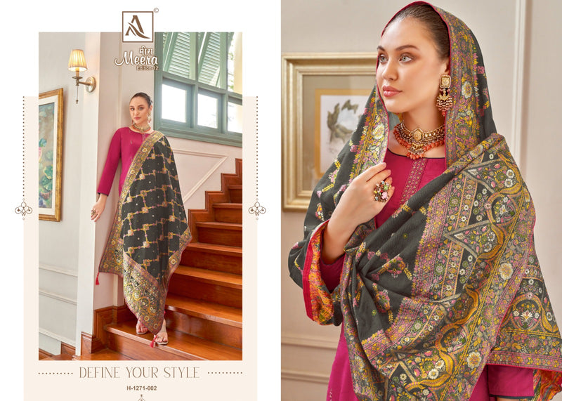 Alok Suits Meera Edition Vol 12 Jam Cotton Fancy Salwar Suits