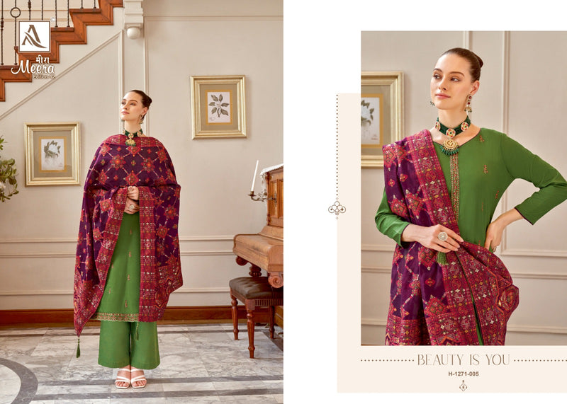 Alok Suits Meera Edition Vol 12 Jam Cotton Fancy Salwar Suits