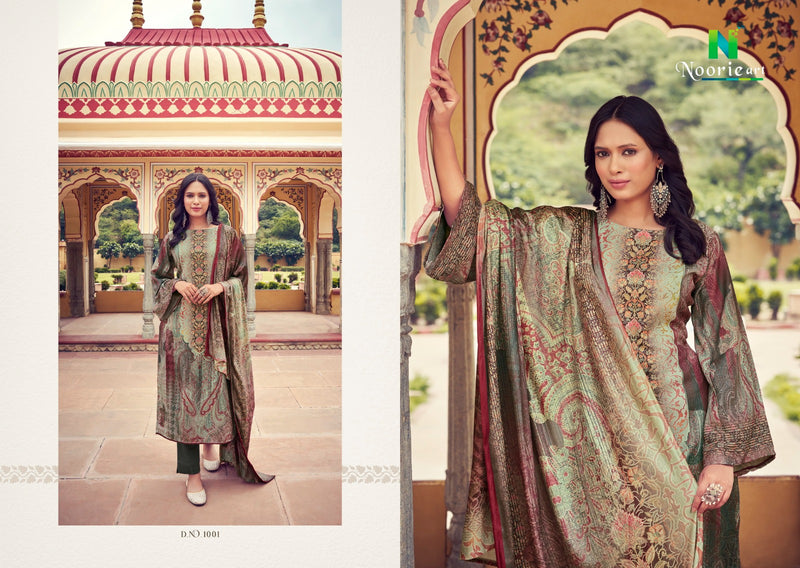 Noorie Art Ameera Pashmina Digital Printed Designer Suit Collection