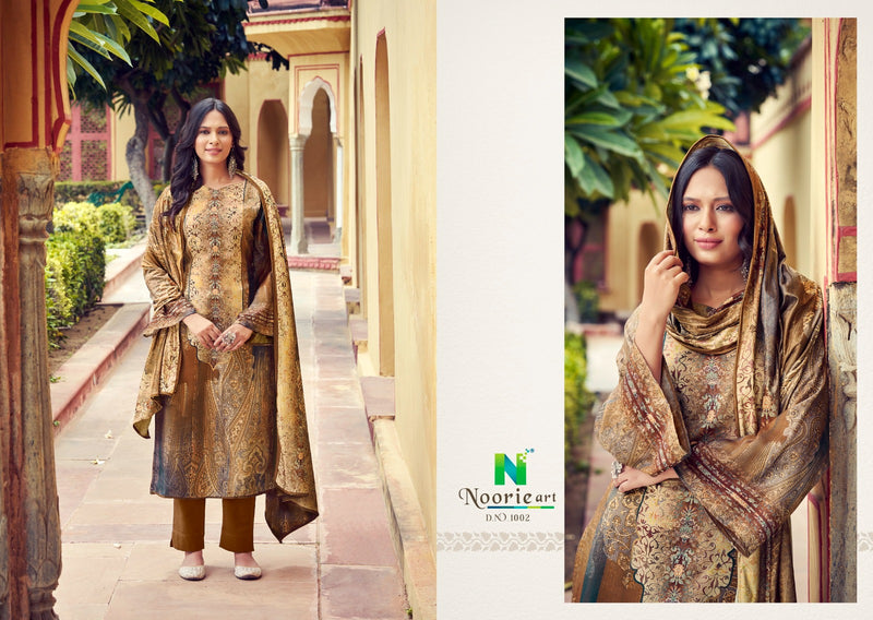 Noorie Art Ameera Pashmina Digital Printed Designer Suit Collection