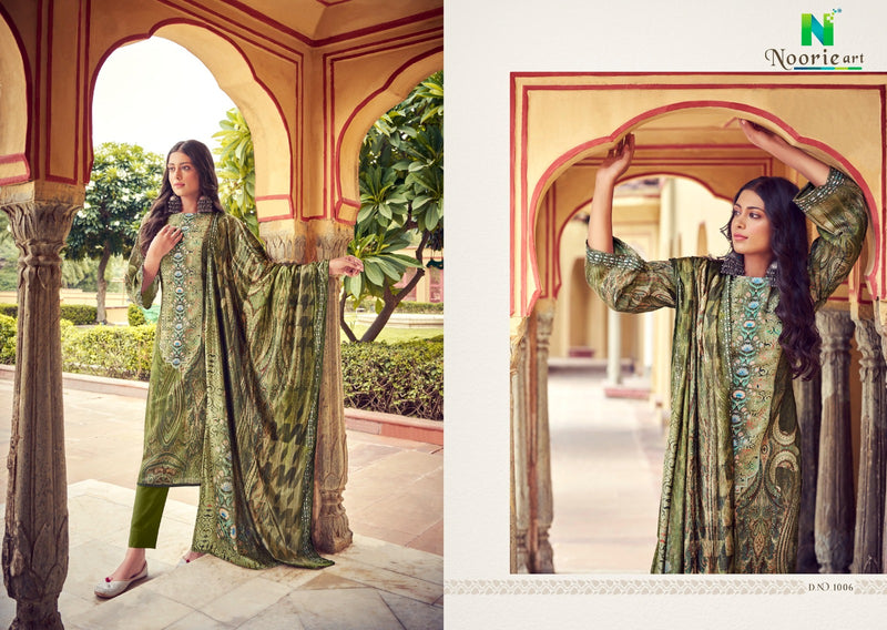 Noorie Art Ameera Pashmina Digital Printed Designer Suit Collection