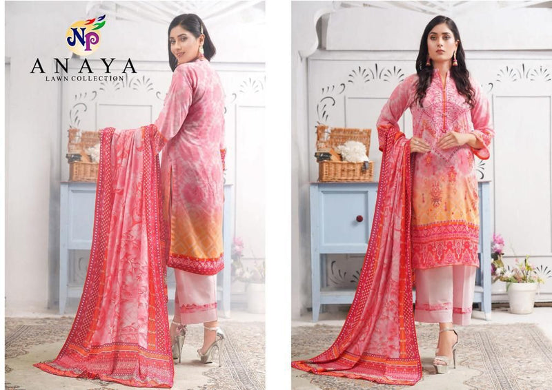 Nand Gopal Anaya Heavy Lawn Cotton Printed Unstitched Daily Wear Salwar Suit