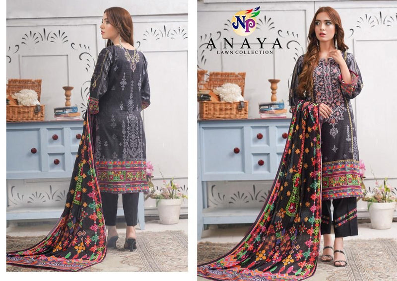 Nand Gopal Anaya Heavy Lawn Cotton Printed Unstitched Daily Wear Salwar Suit