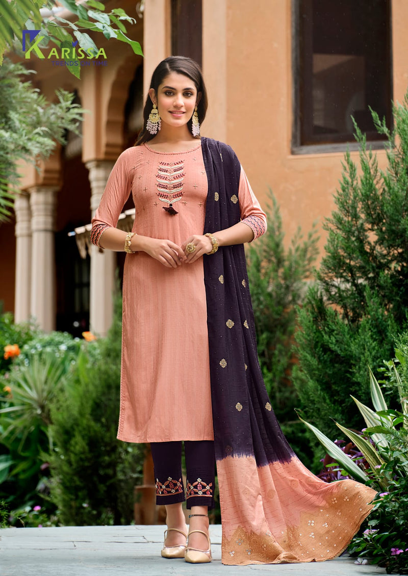 Karissa Anushka Viscose Rayon With Fancy Casual Wear Kurtis