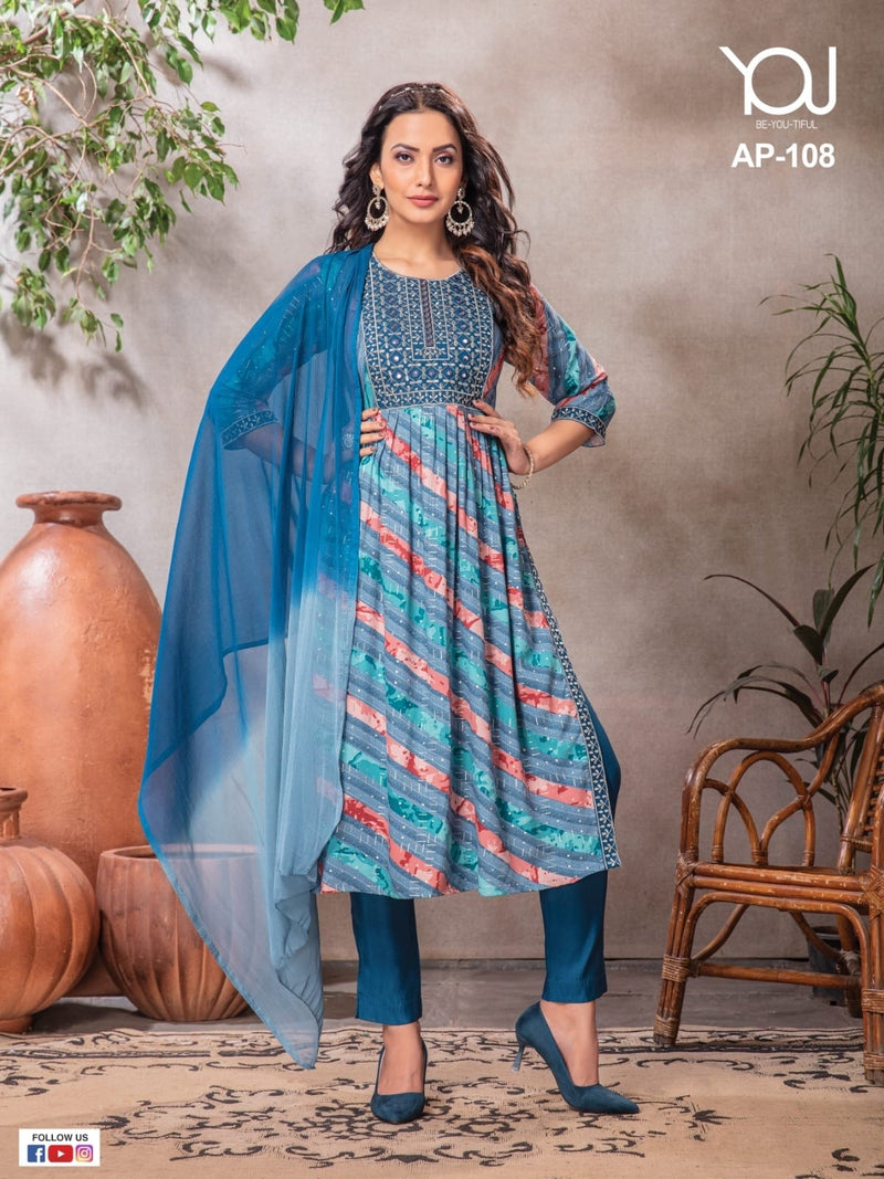 Wanna Pick & Choose Collection Fancy Sequence Work Designer Kurtis