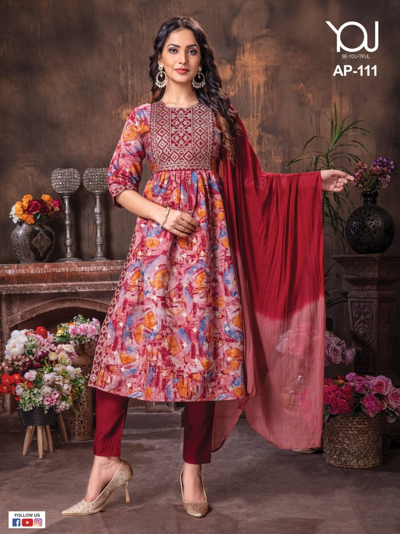 Wanna Pick & Choose Collection Fancy Sequence Work Designer Kurtis