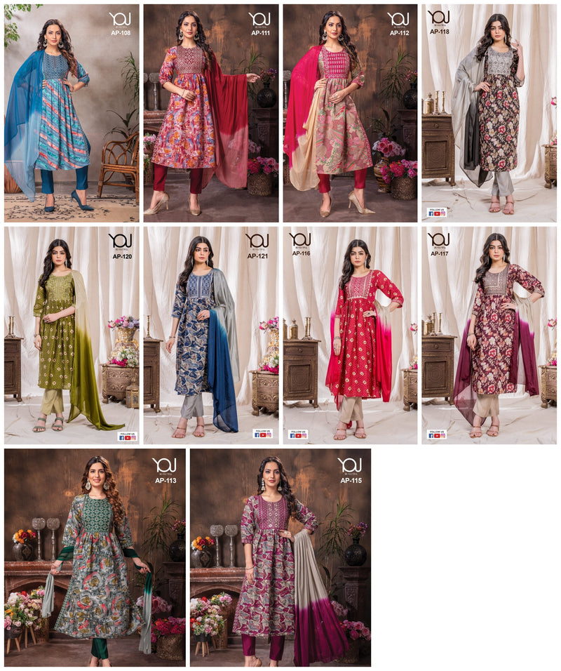Wanna Pick & Choose Collection Fancy Sequence Work Designer Kurtis